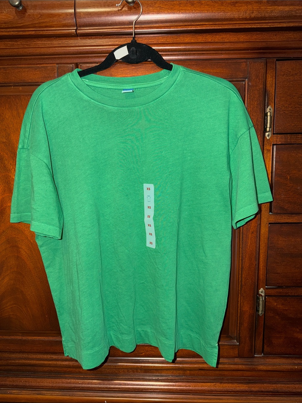 NWT old navy green 100% cotton vintage tee XS